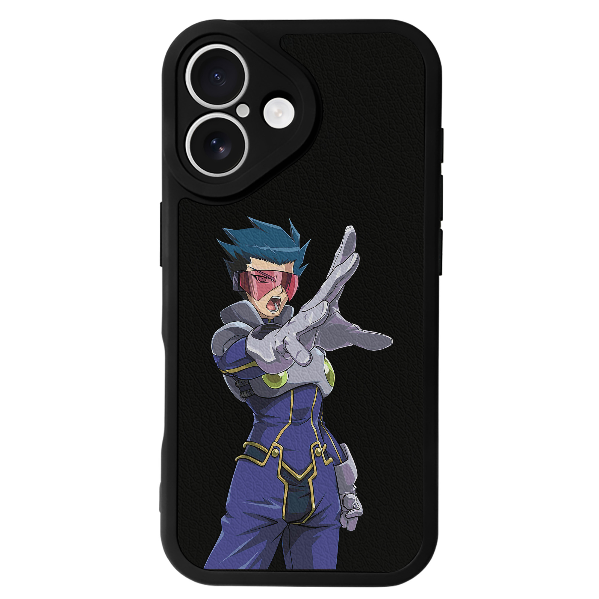 遊☆戯☆王 Yu-Gi-Oh! 【iPhone 16シリーズ対応】シリコンスマホケース（レザー調） 材質：シリコン